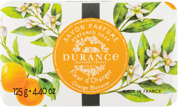 Изображение Мыло туалетное для рук и тела Дюранс цветок апельсина Дюранс м/у, 125 г