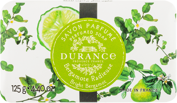 Изображение Мыло туалетное для рук и тела Дюранс яркий бергамот Дюранс м/у, 125 г