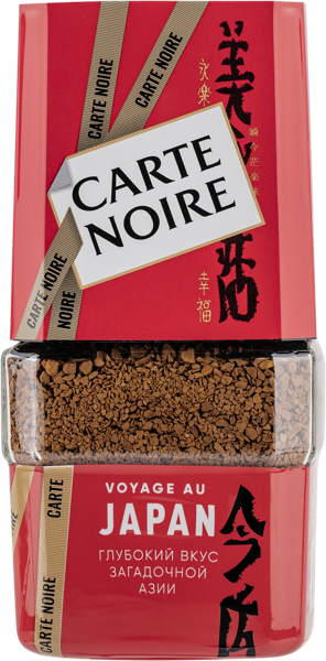 Изображение Кофе растворимый Карте Нуар Путешествие в Японию Крафт Фудс с/б, 90 г