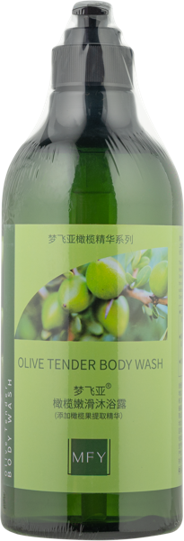 Изображение Гель для душа Менгфейе экстракт оливы увлажняющи Менгфейе Косметикс п/у, 750 мл