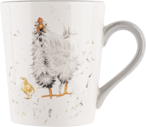 Изображение Кружка 300мл белая Лефард фанни хенс курочка Лефард к/у, 1 шт