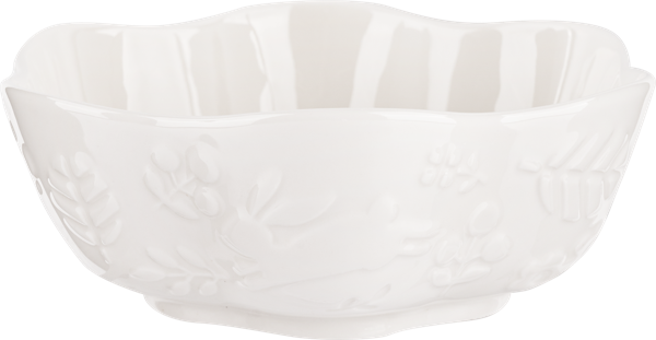 Изображение Салатник 650мл белый Лефард сандей кролики и цветы Лефард к/у, 1 шт