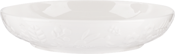 Изображение Тарелка 750мл белая Лефард сандей кролики и цветы Лефард к/у, 1 шт