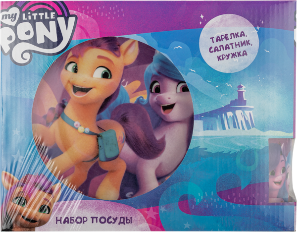 Изображение Набор посуды 3 предмета НД плэй мой маленький пони НД Плэй , 1 шт