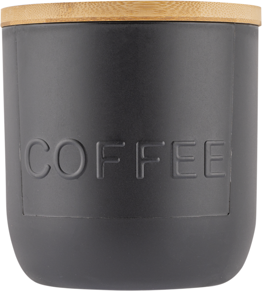 Изображение Контейнер 1л для хранения Купман черный с крышкой из дерев Купман Интернэшнл , 1 шт