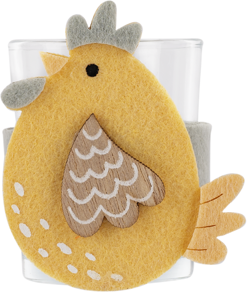 Изображение Подсвечник для чайной свечи Купман курочка Купман Интернэшнл , 1 шт