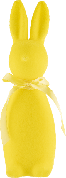 Изображение Фигурка 30см пасхальная Купман кролик с бантом стоит Купман Интернэшнл , 1 шт