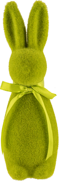 Изображение Фигурка 20см пасхальная Купман кролик с бантом стоит Купман Интернэшнл , 1 шт