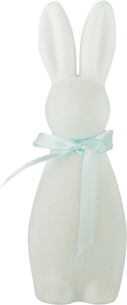 Изображение Фигурка 20см пасхальная Купман кролик с бантом Купман Интернэшнл , 1 шт