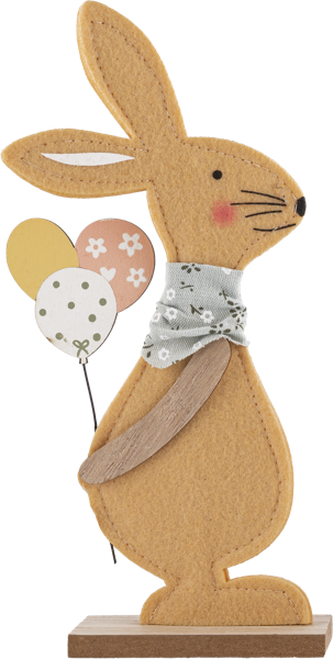 Изображение Фигурка 25см пасхальная Купман кролик с шариками Купман Интернэшнл , 1 шт