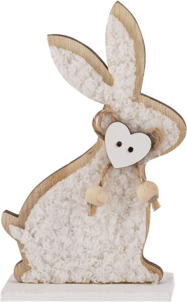 Изображение Фигурка 10см пасхальная Купман кролик с бантом Купман Интернэшнл , 1 шт