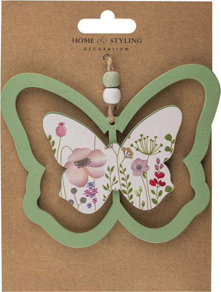 Изображение Подвеска пасхальная Купман сердце с цветами Купман Интернэшнл , 1 шт