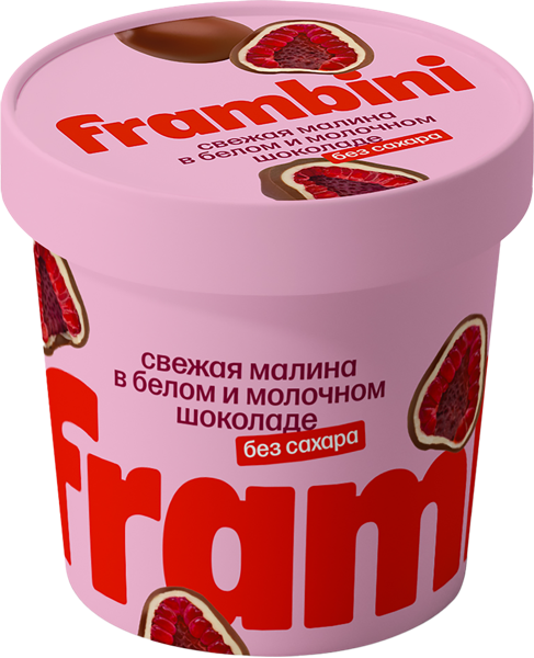 Изображение Ягоды замороженный Фрамбини малина в бел и мол шок б Фрамбини 

ООО с/б, 130 г