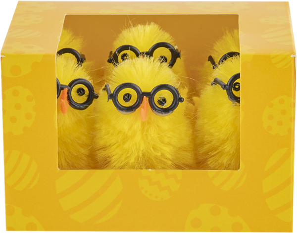 Изображение Фигурка 5см пасхальная Купман цыплята Купман Интернэшнл к/у, 6 шт