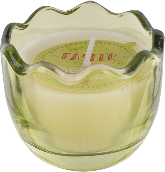 Изображение Свеча 6см в ассортименте Купман в стекл подсвечнике Купман Интернэшнл , 1 шт