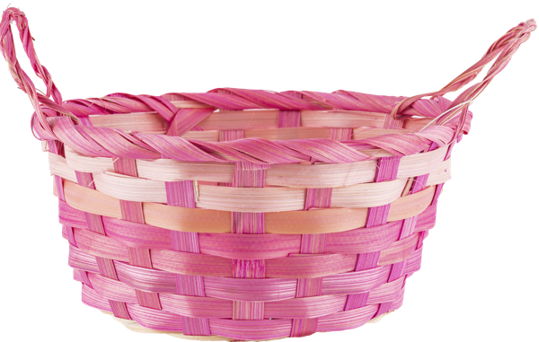 Изображение Корзинка 17см пасхальная Купман бамбук цветная Купман Интернэшнл , 1 шт