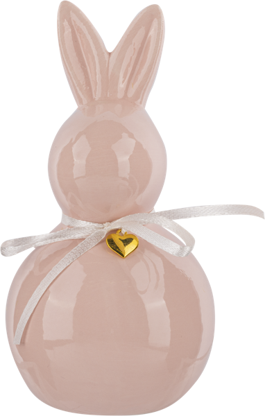 Изображение Фигурка 14см пасхальная Купман кролик с бантом Купман Интернэшнл , 1 шт