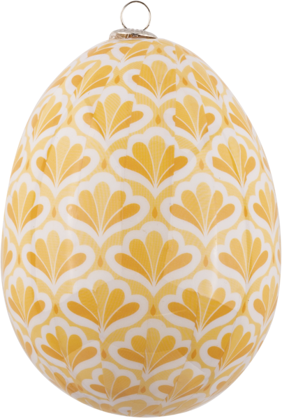 Изображение Подвеска 10см пасхальная Купман яйцо с цветами Купман Интернэшнл к/у, 1 шт
