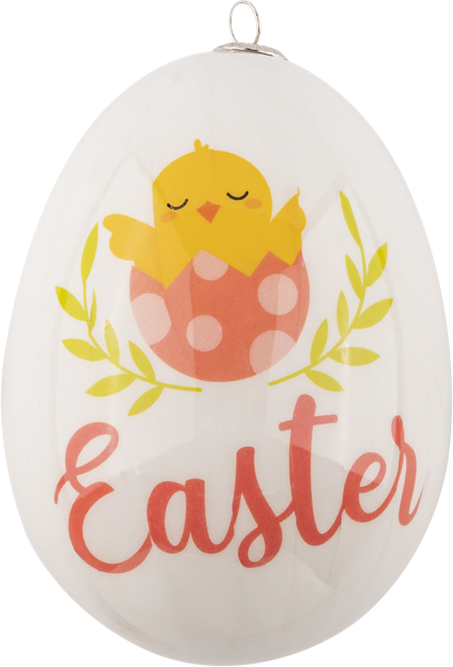 Изображение Подвеска 10см пасхальная Купман яйцо с надписью Купман Интернэшнл к/у, 1 шт