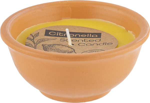 Изображение Свеча 11х5см от насекомых Купман цитронелла в горшочке Купман Интернэшнл к/у, 1 шт
