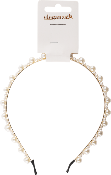 Изображение Ободок для волос Элеганза жемчужный Купман Интернэшнл м/у, 1 шт