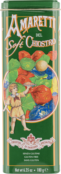 Изображение Амаретти печенье мягкое Киосторо ди Саронно классическое Паоло Лаццарони ж/б, 180 г
