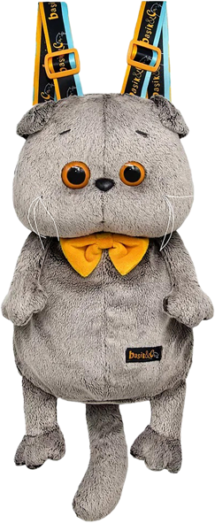 Изображение Рюкзак 35Х25см Будибаса басик в галстуке-бабочке МПП ООО , 1 шт