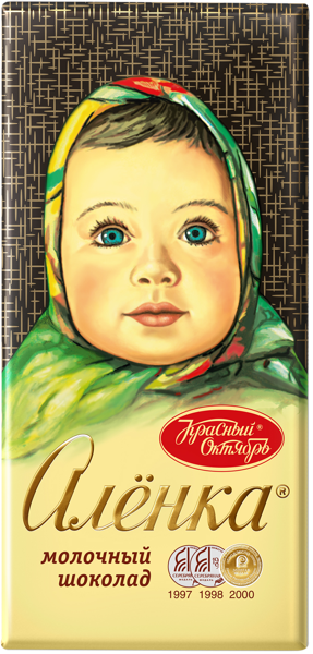 Изображение Шоколад молочный Аленка ОК Красный Октябрь м/у, 180 г