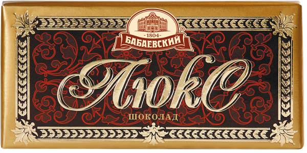 Изображение Шоколад темный 50% Люкс ОК Бабаевский м/у, 75 г