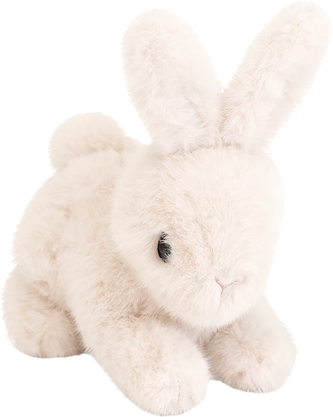 Изображение Мягкая игрушка белый 20см Оранж тойс зайчик Оранж Тойс , 1 шт