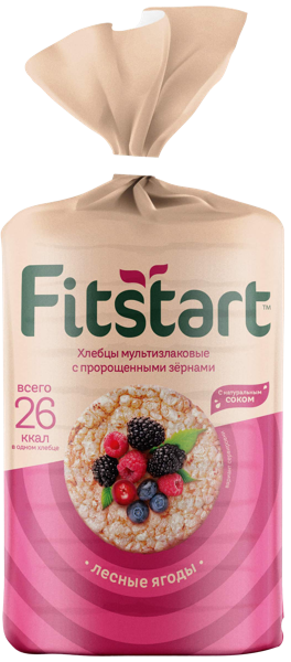 Изображение Хлебцы мультизлаковые Фитстарт лесные ягоды Мистраль м/у, 100 г