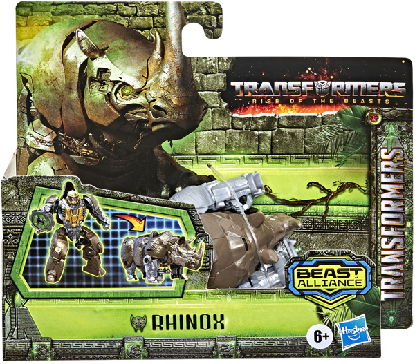 Изображение Игрушка 11см Трансформеры робот носорог Хасбро к/у, 1 шт