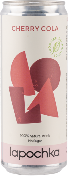 Изображение Напиток газ Лапочка Черри кола Островица ж/б, 0,33 л