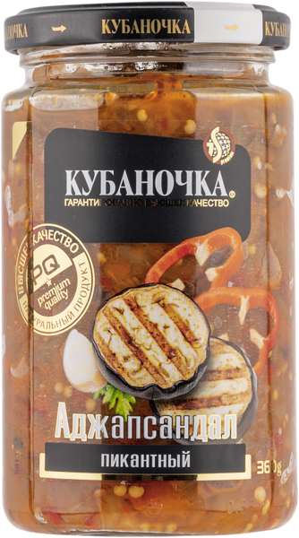 Изображение Аджапсандал Кубаночка пикантный Гранд-Стар с/б, 360 г