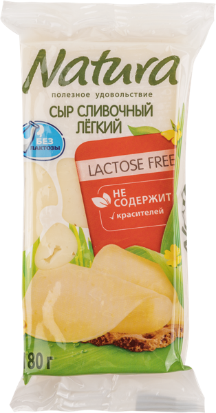 Изображение Сыр 30% без лактозы Натура легкий Натура про м/у, 180 г