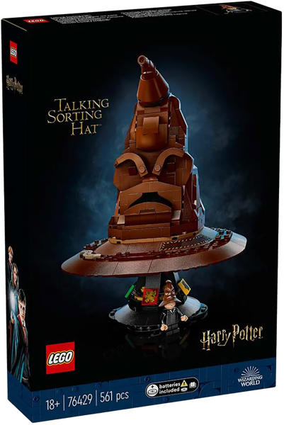 Изображение Конструктор с 18 лет 76429 Лего гарри поттер говорящая шляпа Лего к/у, 1 шт