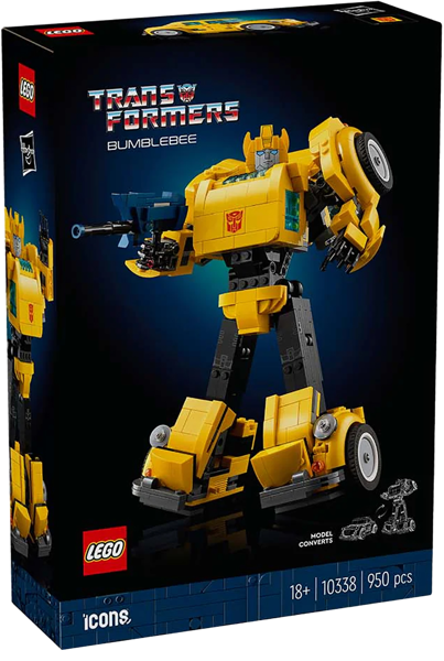 Изображение Конструктор с 18 лет 10338 Лего айконс робот бамблби Лего к/у, 1 шт