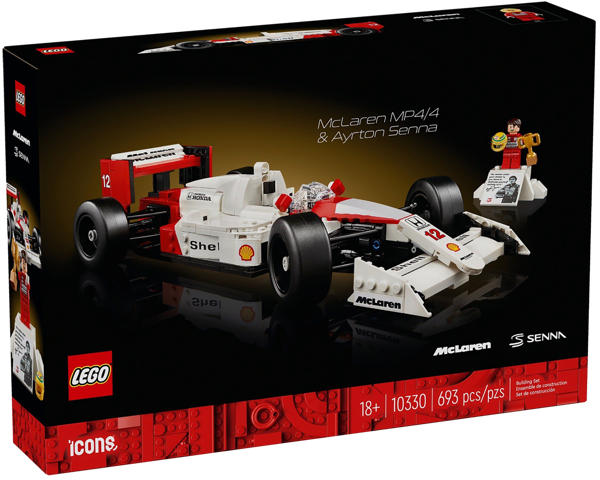 Изображение Конструктор с 18 лет 10330 Лего айконс макларен и айртон сенна Лего к/у, 1 шт