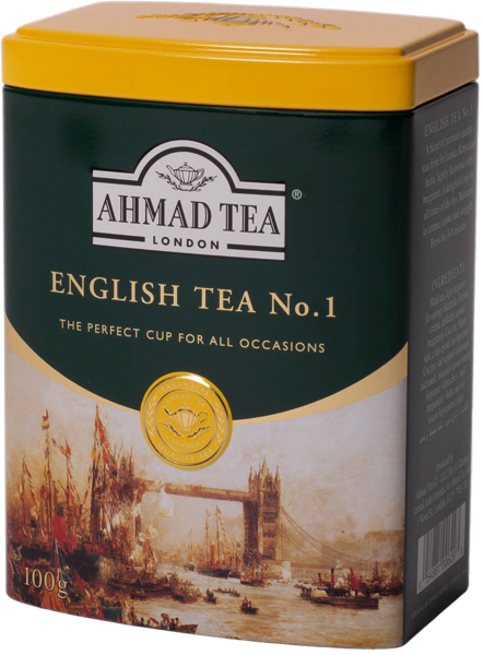 Изображение Чай черный Ахмад Ти английский чай №1 СДС-Фудс ж/б, 100 г
