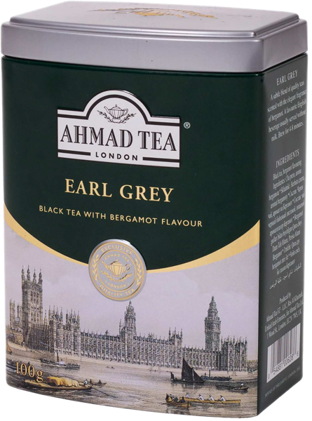 Изображение Чай черный Ахмад Ти эрл грэй СДС-Фудс ж/б, 100 г