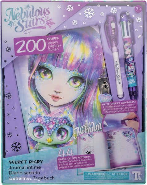 Изображение Дневник для девочек Небулус Старс Айседора с замочком ТвинТим Эдженси к/у, 1 шт