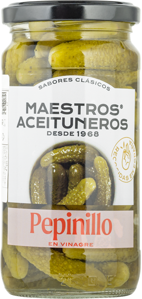 Изображение Корнишоны в уксусе Маэстрос Асейтунерос Маэстрос Асейтунерос с/б, 345 г