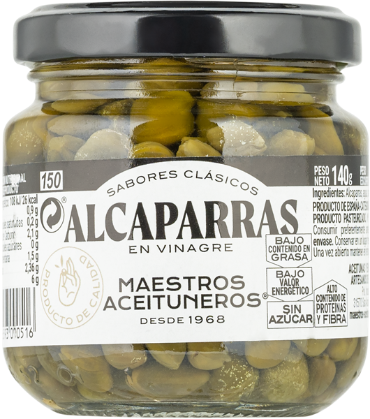 Изображение Каперсы в уксусе Маэстрос Асейтунерос Маэстрос Асейтунерос с/б, 140 г