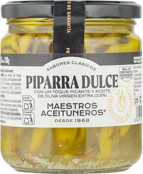 Изображение Перец в оливковом масле Маэстрос Асейтунерос сладкий чили Маэстрос Асейтунерос с/б, 345 г
