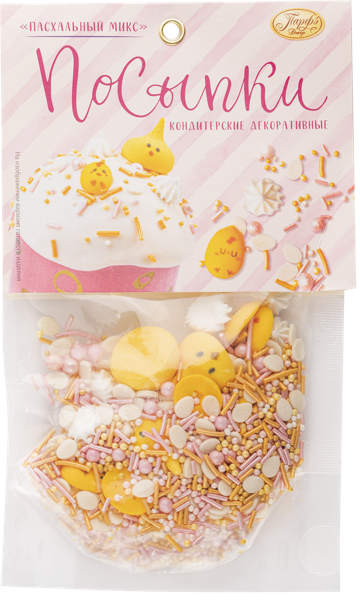 Изображение Посыпка кондитерская Парфэ пасхальный микс Топ Продукт м/у, 58 г