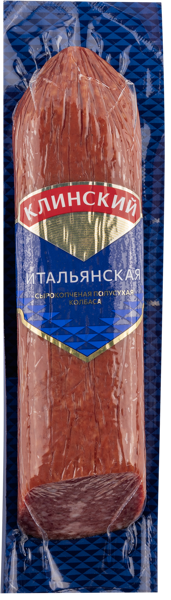 Изображение Колбаса сырокопченая Клинский итальянская Клинский МК термоформ, 300 г