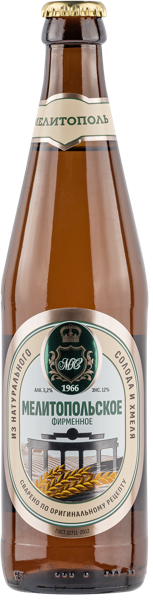 Изображение Пиво светлое Лагер 5,2% Северское Мелитопольское Северское пиво с/б, 0,45 л