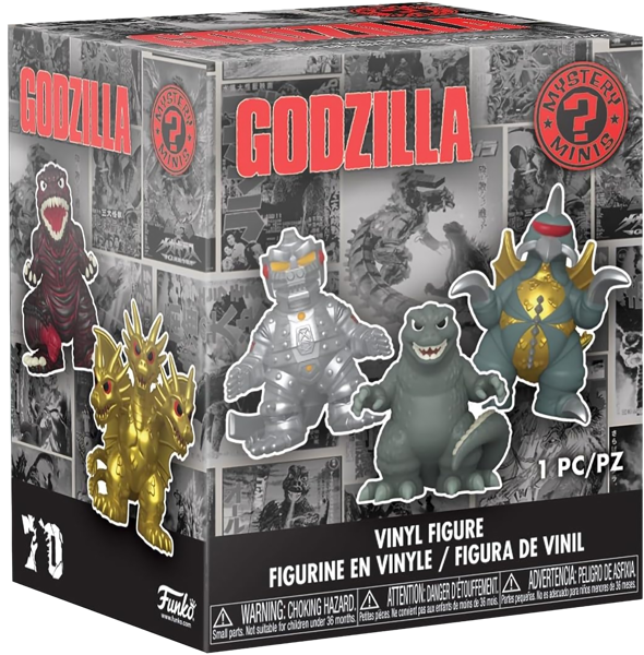 Изображение Фигурка в ассортименте 3+ Фанко поп мистери минис годзилла Фанко м/у, 1 шт