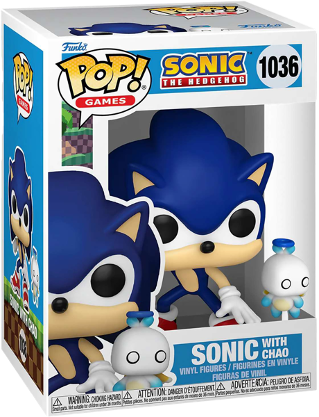Изображение Фигурка 1036 3+ Фанко поп геймс соник Фанко п/у, 1 шт