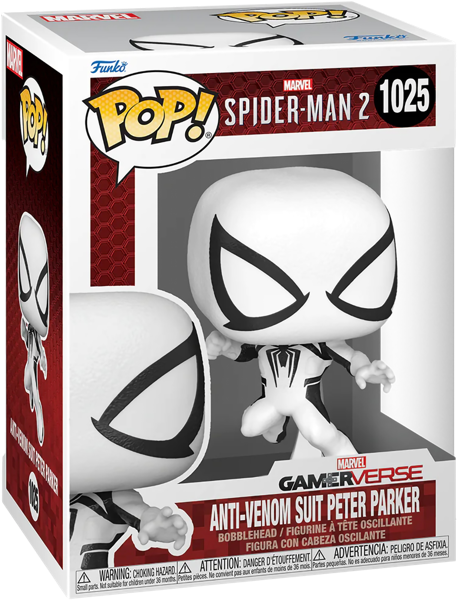Изображение Фигурка 1025 подвижная 3+ Фанко поп комиксы человек-паук анти-веном Фанко п/у, 1 шт
